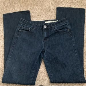 DKNY Flare Leg Dark Wash Jeans